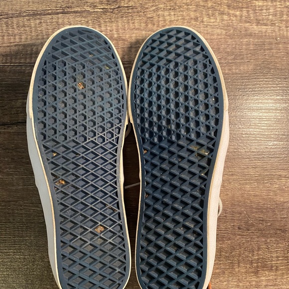 Vans, size 9.5 men’s, blue. - Picture 4 of 6